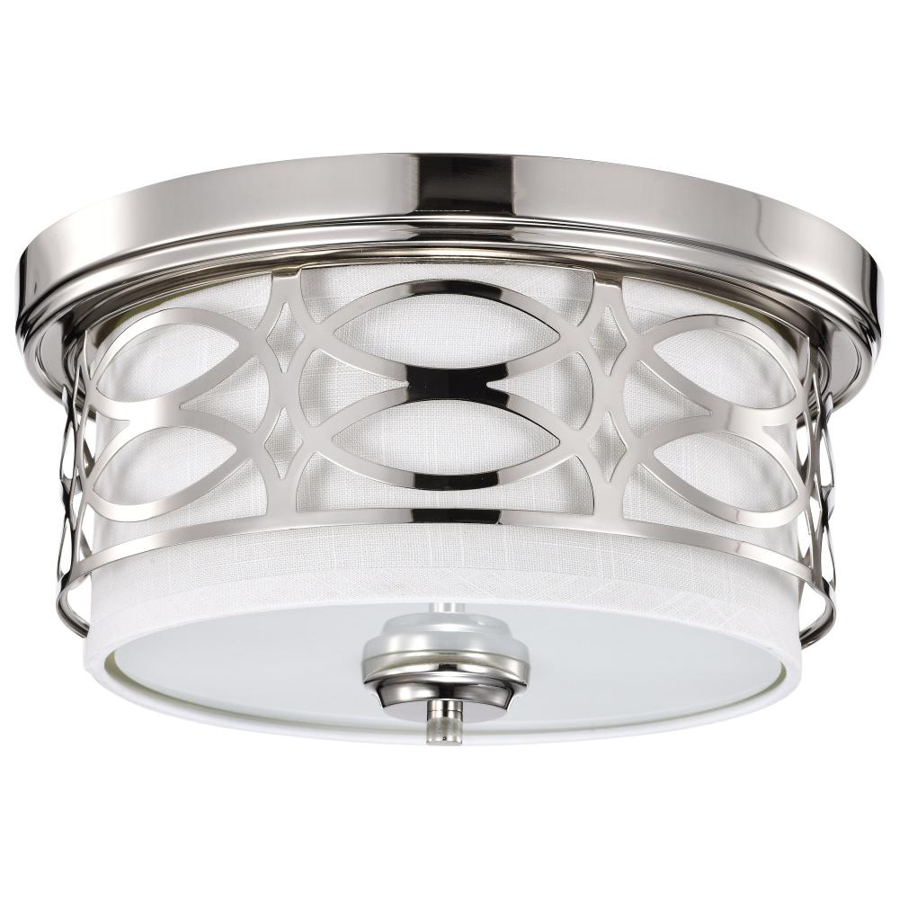 HARLOW 2 LIGHT FLUSH DOME<span class=' ItemWarning' style='display:block;'>Item is usually in stock, but we&#39;ll be in touch if there&#39;s a problem<br /></span>