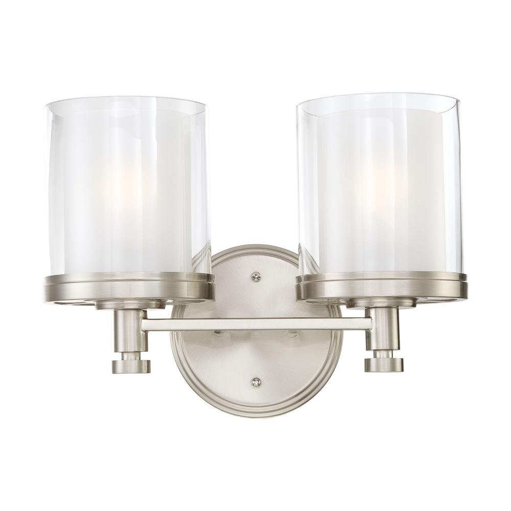 DECKER 2 LIGHT VANITY<span class=' ItemWarning' style='display:block;'>Item is usually in stock, but we&#39;ll be in touch if there&#39;s a problem<br /></span>