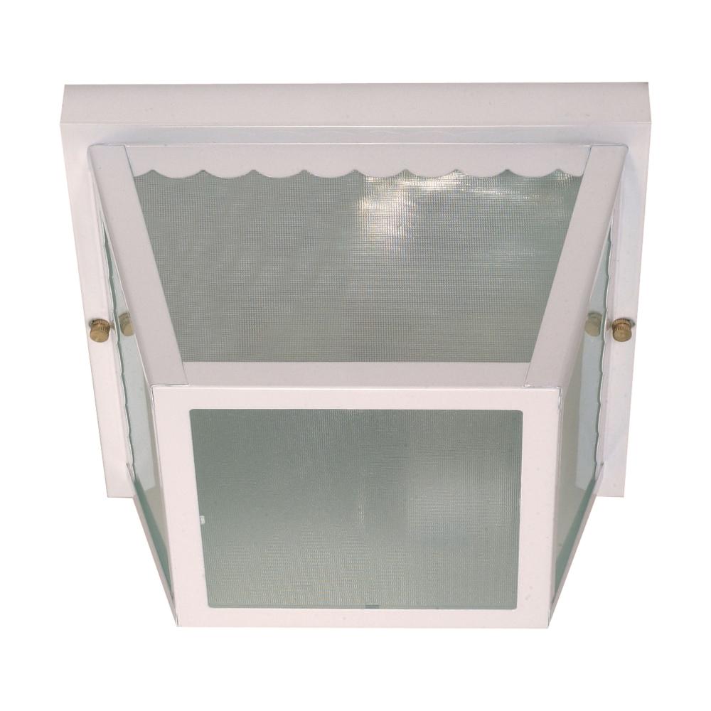 2 LT 10&#34; CARPORT FLUSH FIXTURE<span class=' ItemWarning' style='display:block;'>Item is usually in stock, but we&#39;ll be in touch if there&#39;s a problem<br /></span>