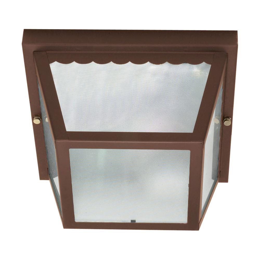 2 LT 10&#34; CARPORT FLUSH FIXTURE<span class=' ItemWarning' style='display:block;'>Item is usually in stock, but we&#39;ll be in touch if there&#39;s a problem<br /></span>