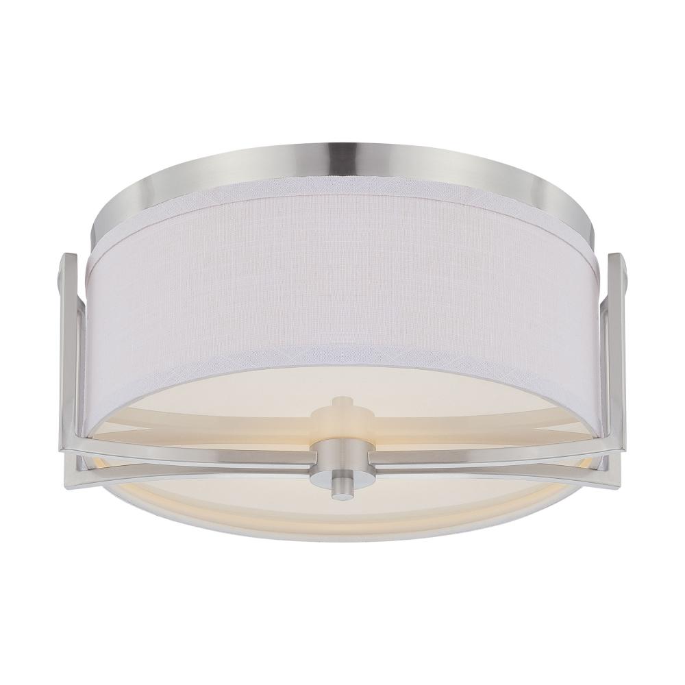 GEMINI 2 LIGHT FLUSH DOME<span class=' ItemWarning' style='display:block;'>Item is usually in stock, but we&#39;ll be in touch if there&#39;s a problem<br /></span>