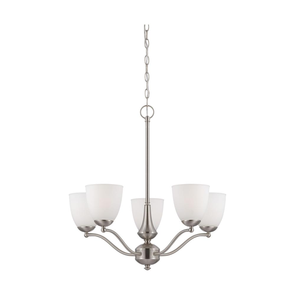 PATTON 5 LIGHT CHANDELIER/UP<span class=' ItemWarning' style='display:block;'>Item is usually in stock, but we&#39;ll be in touch if there&#39;s a problem<br /></span>