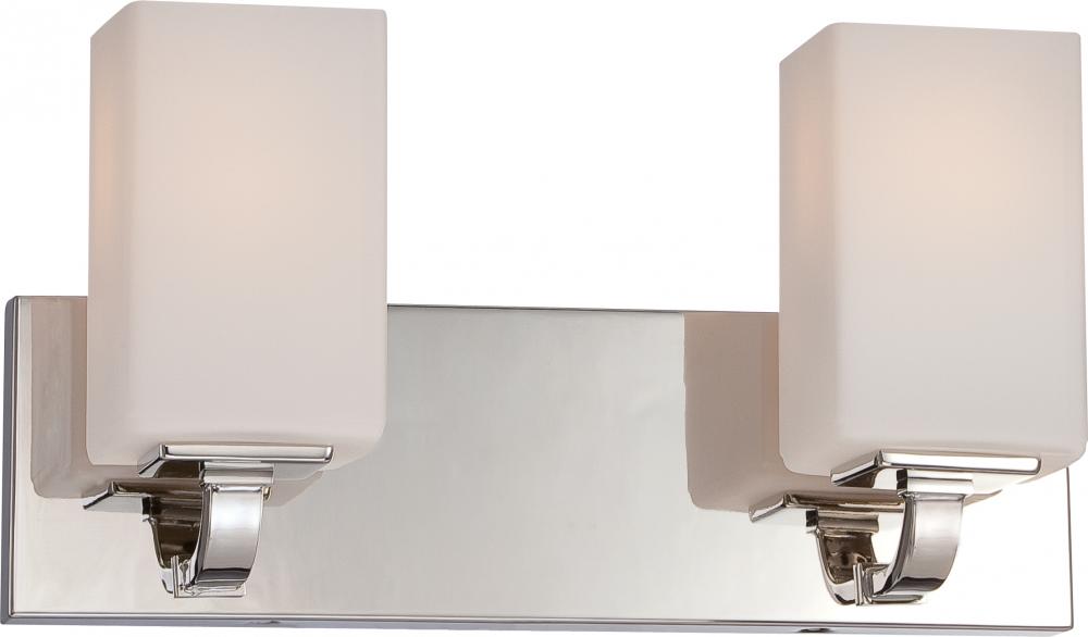 VISTA - 2 LT VANITY FIXTURE<span class=' ItemWarning' style='display:block;'>Item is usually in stock, but we&#39;ll be in touch if there&#39;s a problem<br /></span>