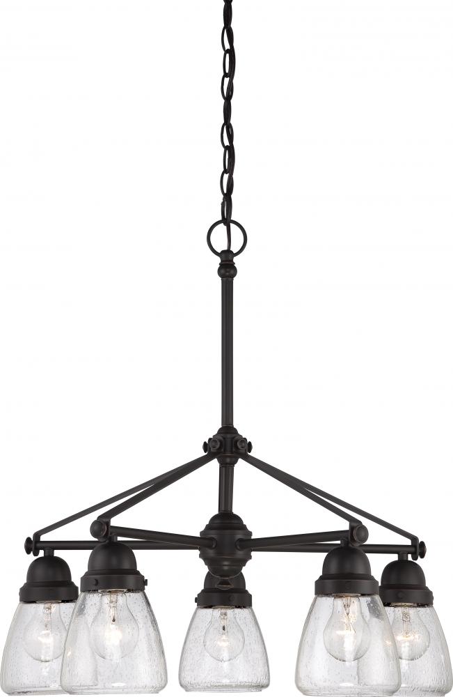 LAUREL - 5 LT CHANDELIER<span class=' ItemWarning' style='display:block;'>Item is usually in stock, but we&#39;ll be in touch if there&#39;s a problem<br /></span>