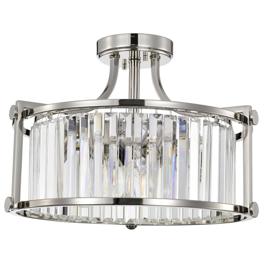 KRYS 3 LIGHT SEMI FLUSH<span class=' ItemWarning' style='display:block;'>Item is usually in stock, but we&#39;ll be in touch if there&#39;s a problem<br /></span>