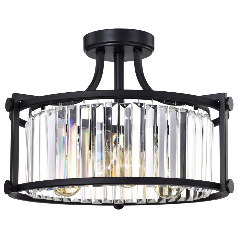 KRYS 3 LIGHT SEMI FLUSH<span class=' ItemWarning' style='display:block;'>Item is usually in stock, but we&#39;ll be in touch if there&#39;s a problem<br /></span>