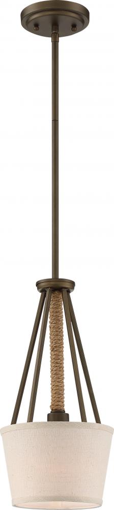 SENECA 1 LIGHT MINI PENDANT<span class=' ItemWarning' style='display:block;'>Item is usually in stock, but we&#39;ll be in touch if there&#39;s a problem<br /></span>