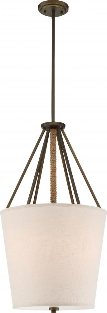 SENECA 3 LIGHT 17&#34; PENDANT<span class=' ItemWarning' style='display:block;'>Item is usually in stock, but we&#39;ll be in touch if there&#39;s a problem<br /></span>