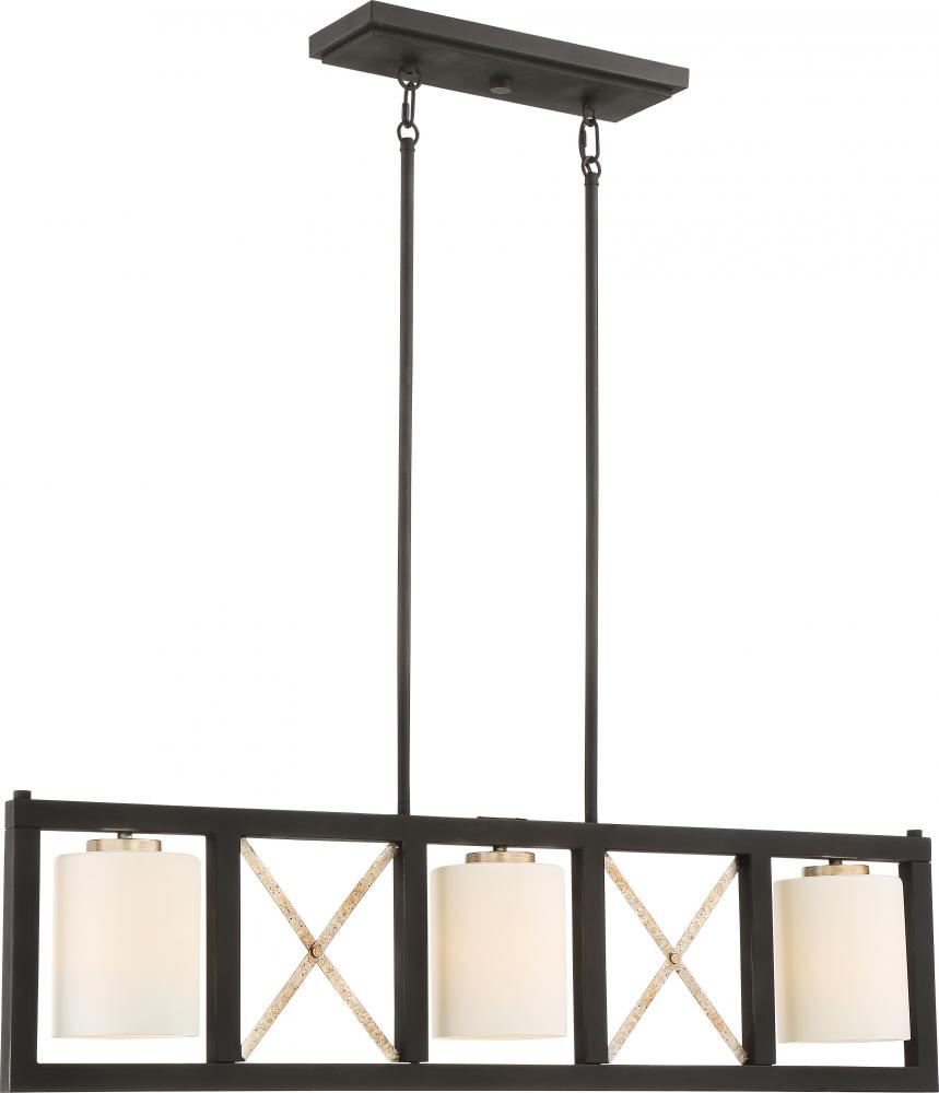 BOXER 3 LIGHT ISLAND PENDANT<span class=' ItemWarning' style='display:block;'>Item is usually in stock, but we&#39;ll be in touch if there&#39;s a problem<br /></span>