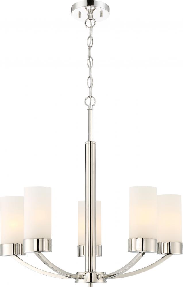 DENVER 5 LIGHT CHANDELIER<span class=' ItemWarning' style='display:block;'>Item is usually in stock, but we&#39;ll be in touch if there&#39;s a problem<br /></span>