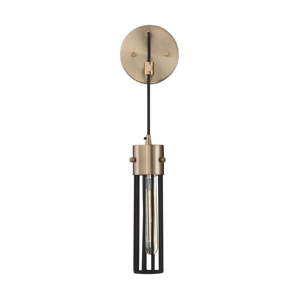 EAVES 1 LIGHT WALL SCONCE<span class=' ItemWarning' style='display:block;'>Item is usually in stock, but we&#39;ll be in touch if there&#39;s a problem<br /></span>