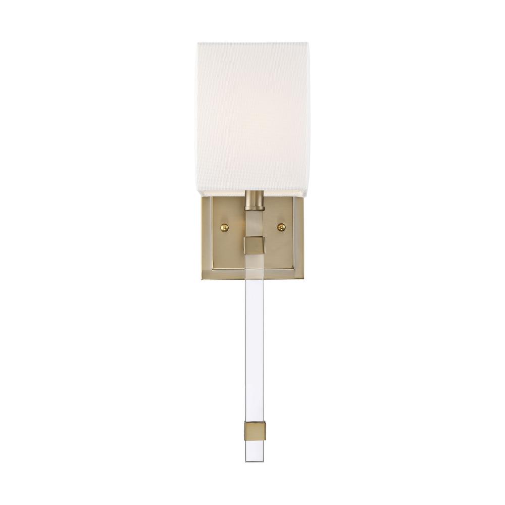 THOMPSON 1 LIGHT WALL SCONCE<span class=' ItemWarning' style='display:block;'>Item is usually in stock, but we&#39;ll be in touch if there&#39;s a problem<br /></span>