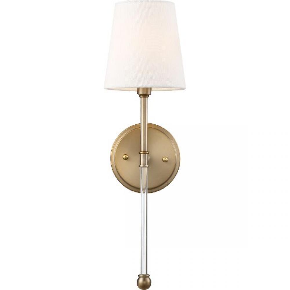 OLMSTEAD 1 LIGHT WALL SCONCE<span class=' ItemWarning' style='display:block;'>Item is usually in stock, but we&#39;ll be in touch if there&#39;s a problem<br /></span>