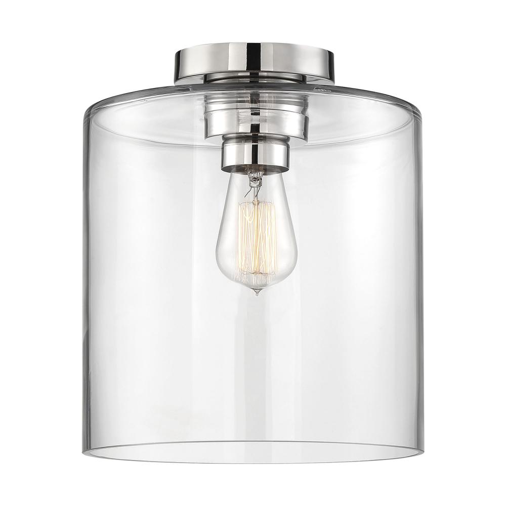 CHANTECLEER 1 LIGHT SEMI FLUSH<span class=' ItemWarning' style='display:block;'>Item is usually in stock, but we&#39;ll be in touch if there&#39;s a problem<br /></span>