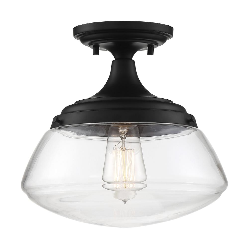 KEW 1 LIGHT SEMI FLUSH<span class=' ItemWarning' style='display:block;'>Item is usually in stock, but we&#39;ll be in touch if there&#39;s a problem<br /></span>