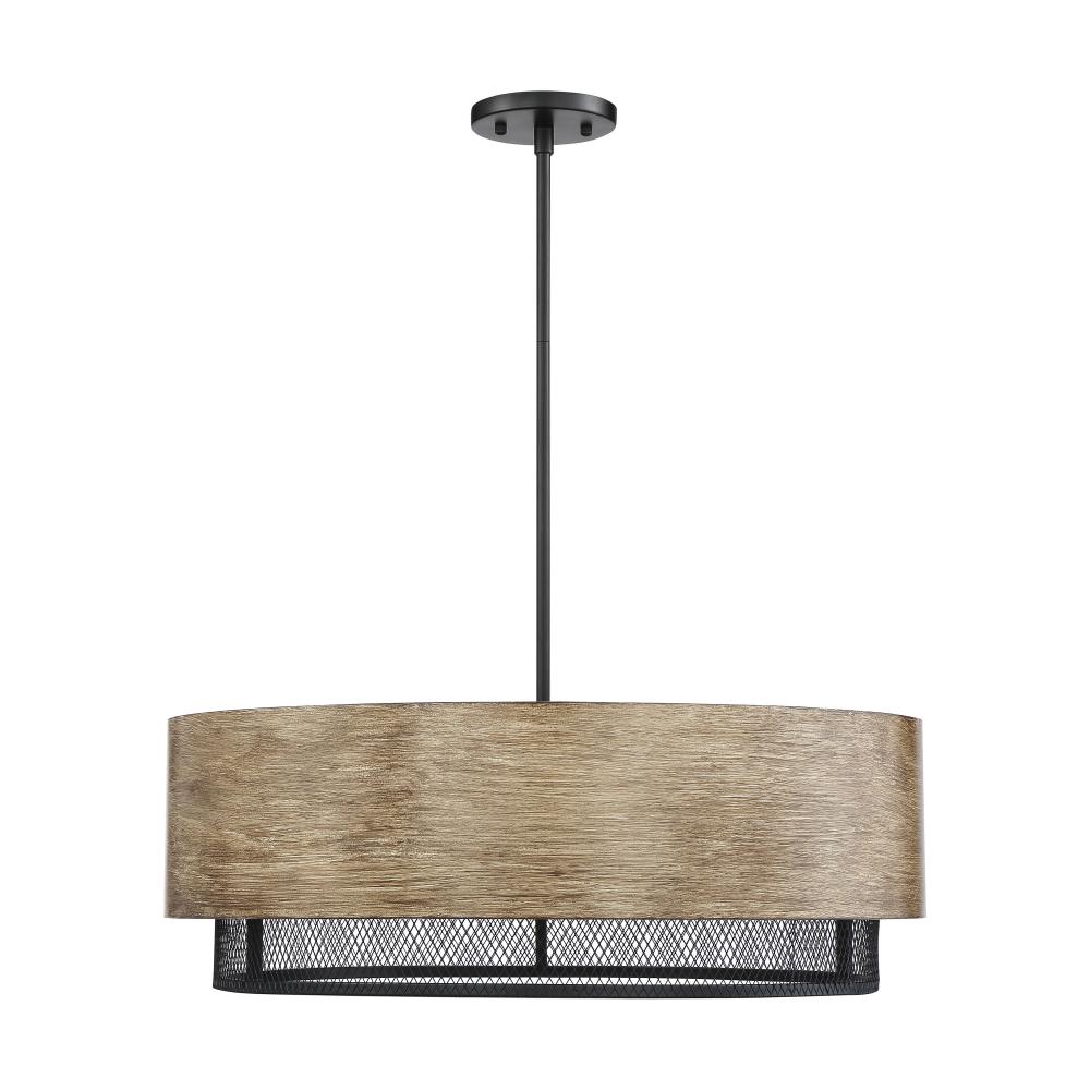 BARRIQUE 5 LIGHT PENDANT<span class=' ItemWarning' style='display:block;'>Item is usually in stock, but we&#39;ll be in touch if there&#39;s a problem<br /></span>