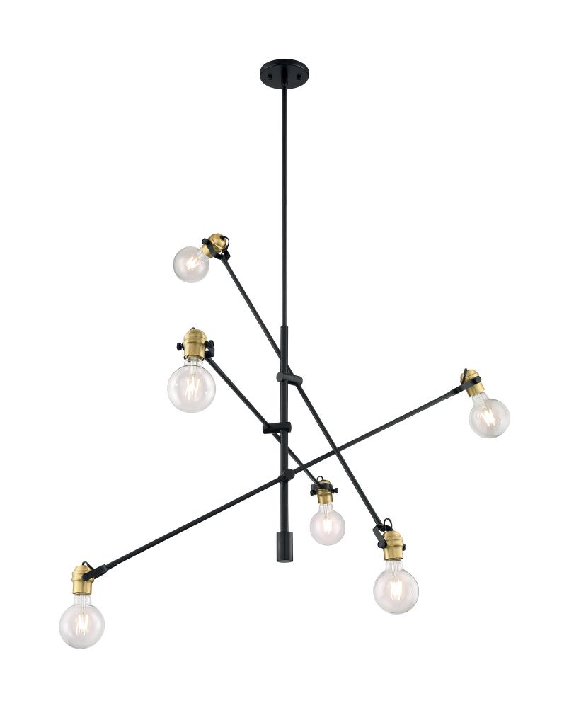 MANTRA 6 LIGHT PENDANT<span class=' ItemWarning' style='display:block;'>Item is usually in stock, but we&#39;ll be in touch if there&#39;s a problem<br /></span>