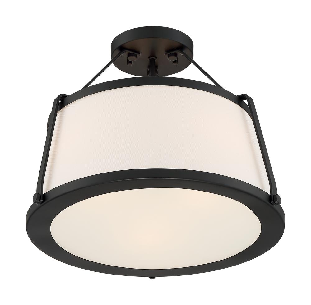 CUTTY 3LT SEMI FLUSH<span class=' ItemWarning' style='display:block;'>Item is usually in stock, but we&#39;ll be in touch if there&#39;s a problem<br /></span>