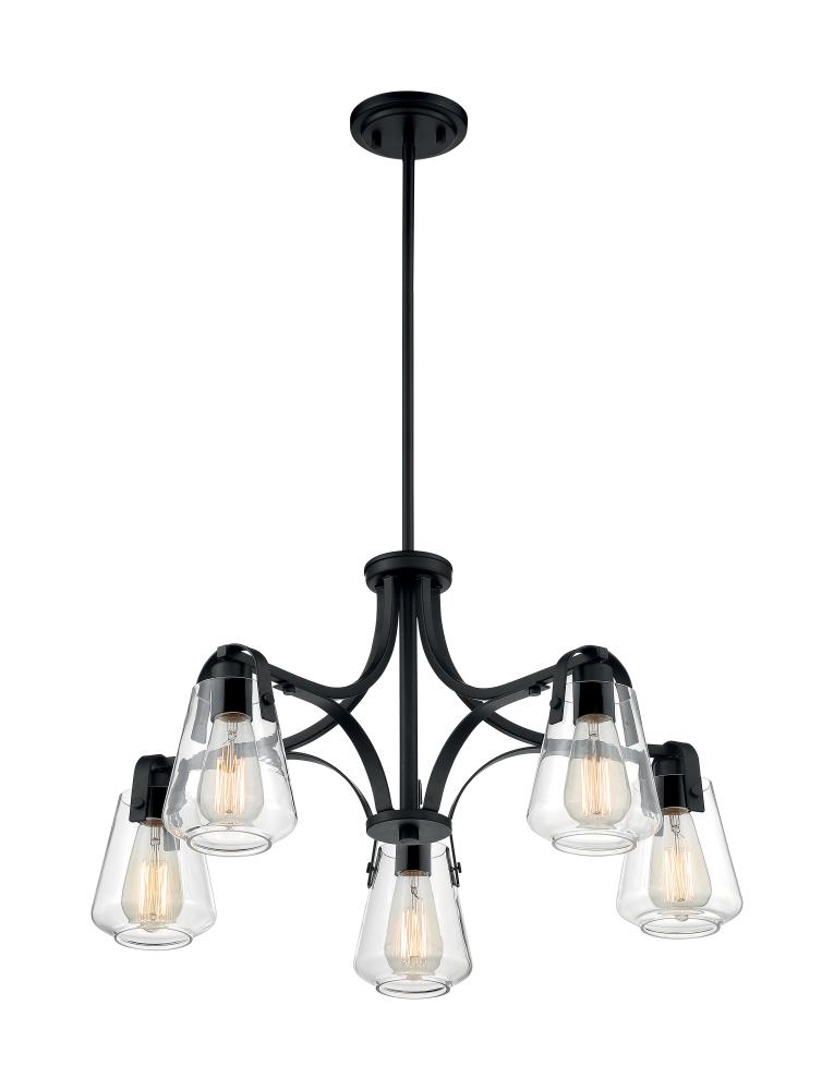 SKYBRIDGE 5 LIGHT CHANDELIER<span class=' ItemWarning' style='display:block;'>Item is usually in stock, but we&#39;ll be in touch if there&#39;s a problem<br /></span>