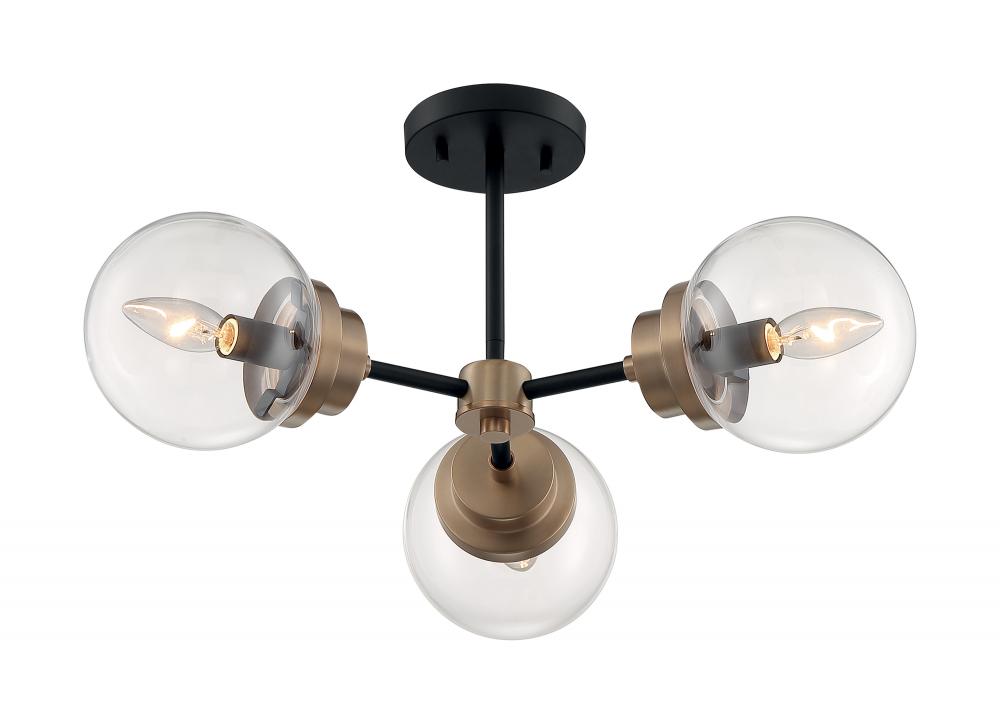 AXIS 3 LIGHT SEMI FLUSH<span class=' ItemWarning' style='display:block;'>Item is usually in stock, but we&#39;ll be in touch if there&#39;s a problem<br /></span>