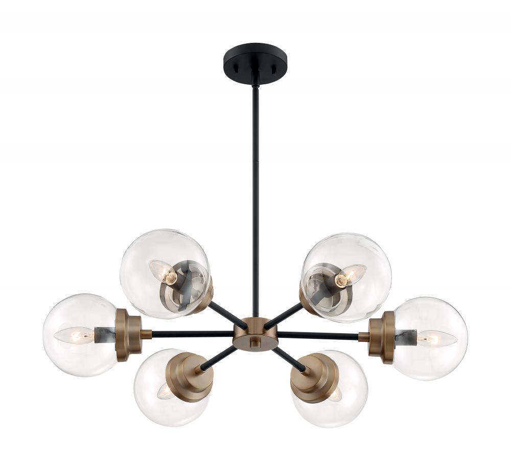 AXIS 6 LIGHT CHANDELIER<span class=' ItemWarning' style='display:block;'>Item is usually in stock, but we&#39;ll be in touch if there&#39;s a problem<br /></span>