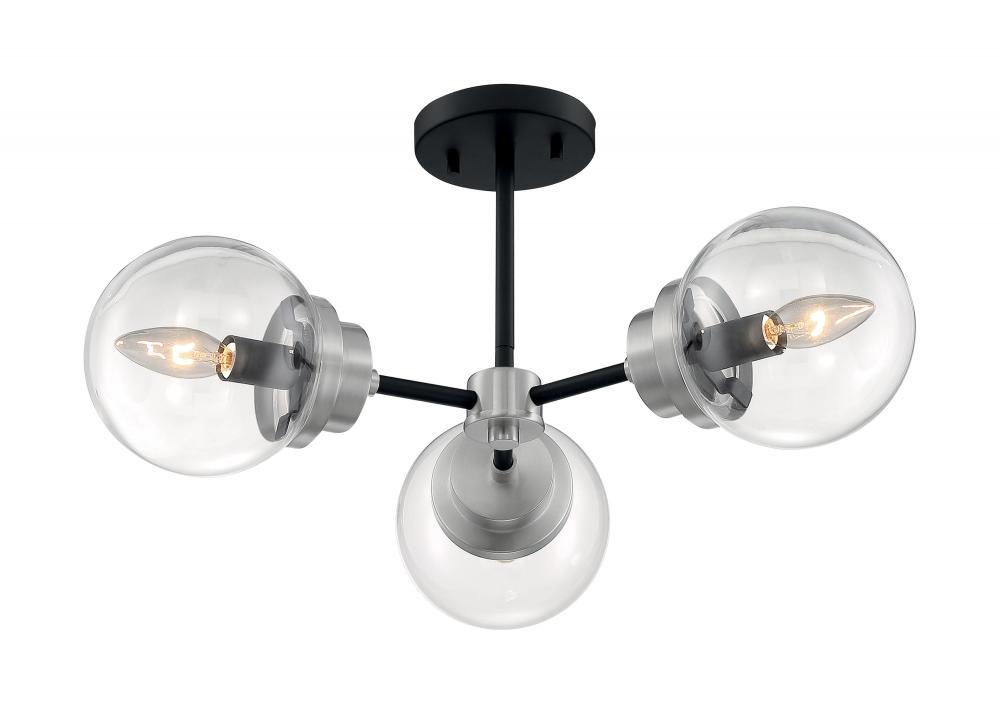 AXIS 3 LIGHT SEMI FLUSH<span class=' ItemWarning' style='display:block;'>Item is usually in stock, but we&#39;ll be in touch if there&#39;s a problem<br /></span>