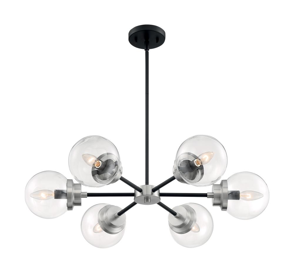 AXIS 6 LIGHT CHANDELIER<span class=' ItemWarning' style='display:block;'>Item is usually in stock, but we&#39;ll be in touch if there&#39;s a problem<br /></span>