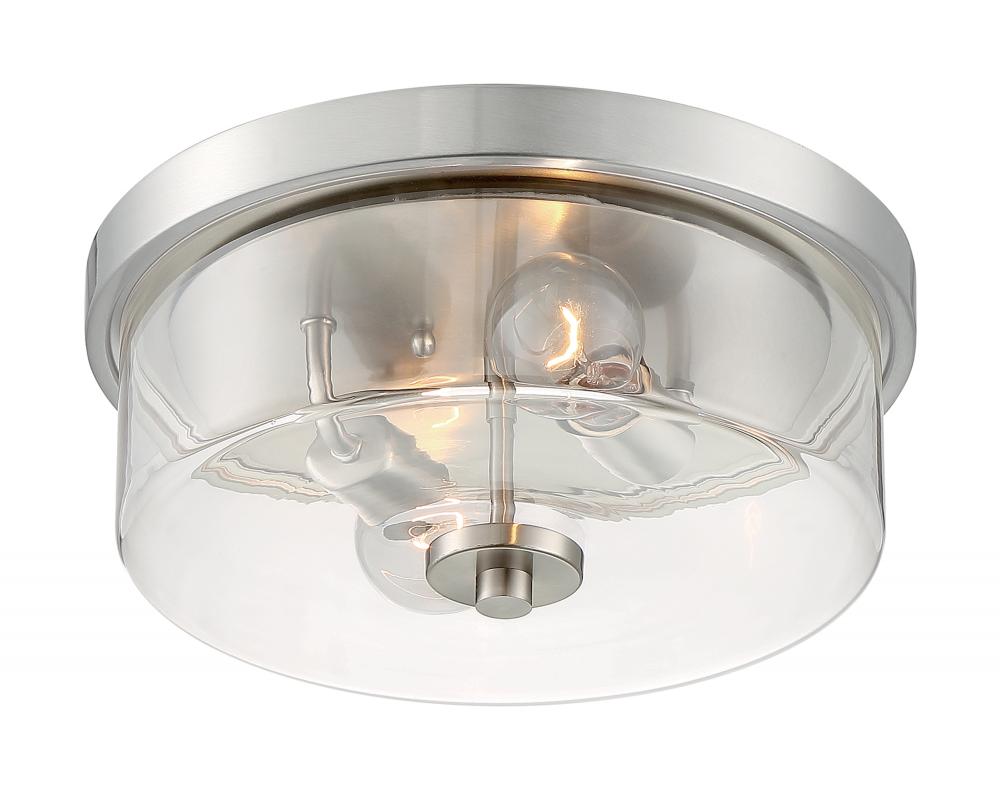 SOMMERSET 2 LIGHT FLUSH MOUNT<span class=' ItemWarning' style='display:block;'>Item is usually in stock, but we&#39;ll be in touch if there&#39;s a problem<br /></span>