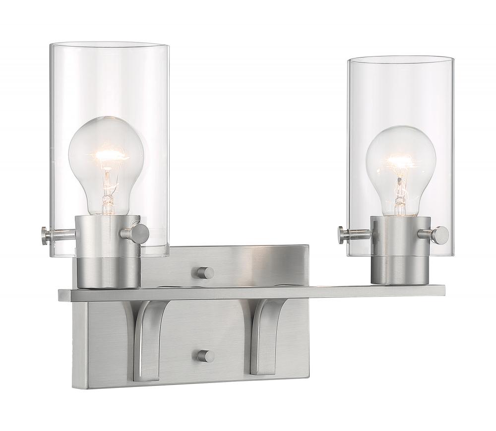 SOMMERSET 2 LIGHT VANITY<span class=' ItemWarning' style='display:block;'>Item is usually in stock, but we&#39;ll be in touch if there&#39;s a problem<br /></span>