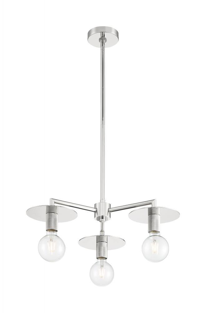 BIZET 3 LIGHT CHANDELIER<span class=' ItemWarning' style='display:block;'>Item is usually in stock, but we&#39;ll be in touch if there&#39;s a problem<br /></span>