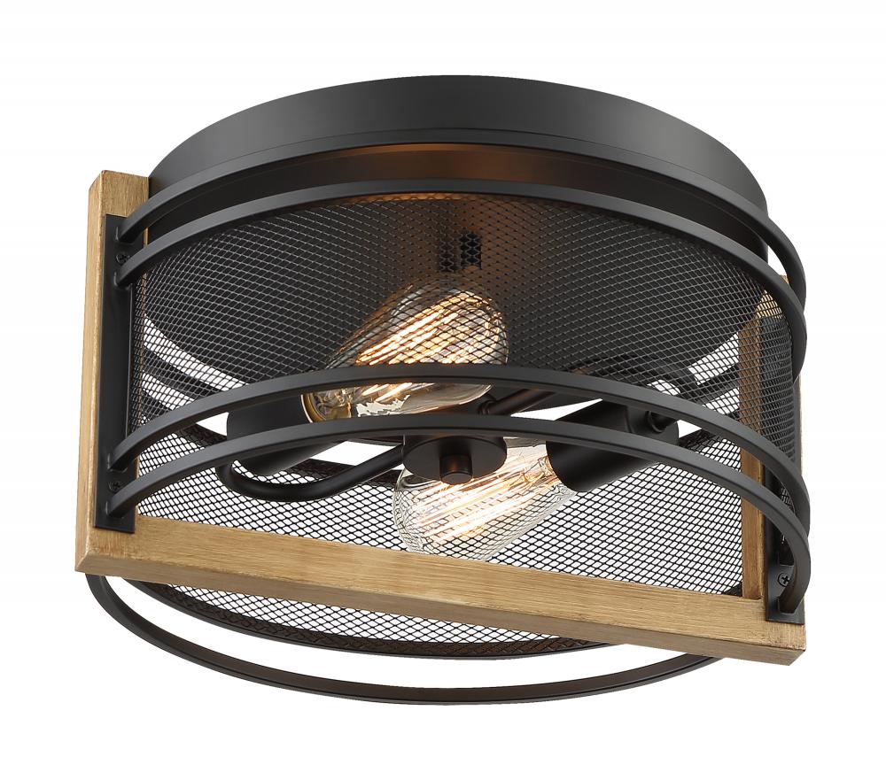 ATELIER 2 LIGHT FLUSH MOUNT<span class=' ItemWarning' style='display:block;'>Item is usually in stock, but we&#39;ll be in touch if there&#39;s a problem<br /></span>