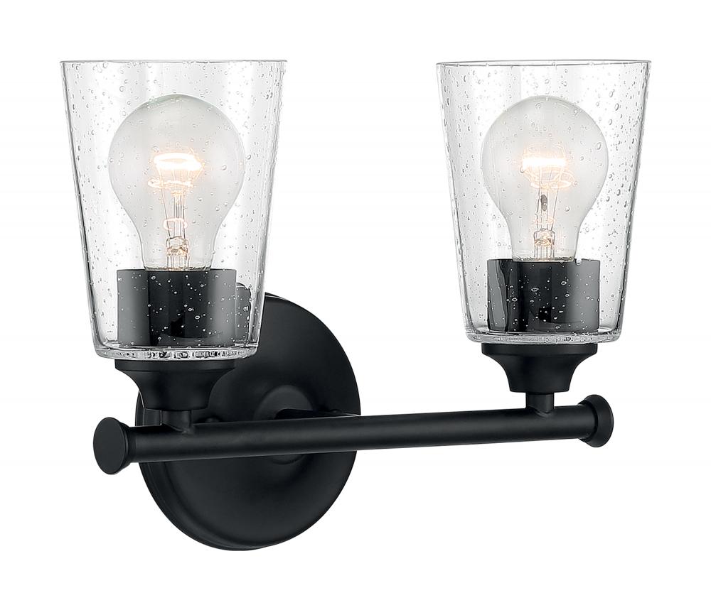 BRANSEL 2 LIGHT VANITY<span class=' ItemWarning' style='display:block;'>Item is usually in stock, but we&#39;ll be in touch if there&#39;s a problem<br /></span>