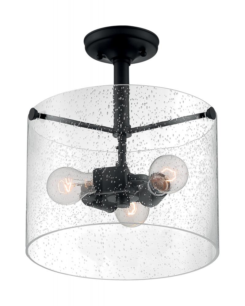 BRANSEL 3 LIGHT SEMI FLUSH<span class=' ItemWarning' style='display:block;'>Item is usually in stock, but we&#39;ll be in touch if there&#39;s a problem<br /></span>