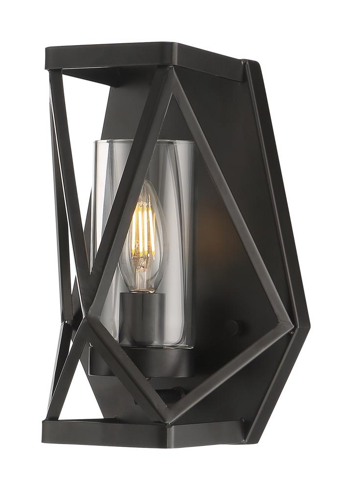 ZEMI 1 LIGHT WALL SCONCE<span class=' ItemWarning' style='display:block;'>Item is usually in stock, but we&#39;ll be in touch if there&#39;s a problem<br /></span>