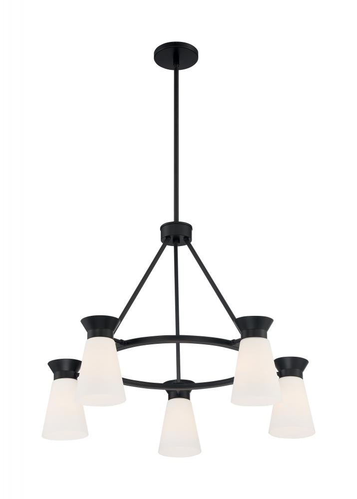 CALETA 5 LIGHT CHANDELIER<span class=' ItemWarning' style='display:block;'>Item is usually in stock, but we&#39;ll be in touch if there&#39;s a problem<br /></span>