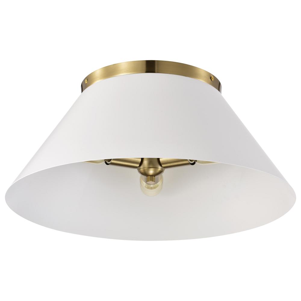 DOVER 3 LIGHT LARGE FLUSH<span class=' ItemWarning' style='display:block;'>Item is usually in stock, but we&#39;ll be in touch if there&#39;s a problem<br /></span>