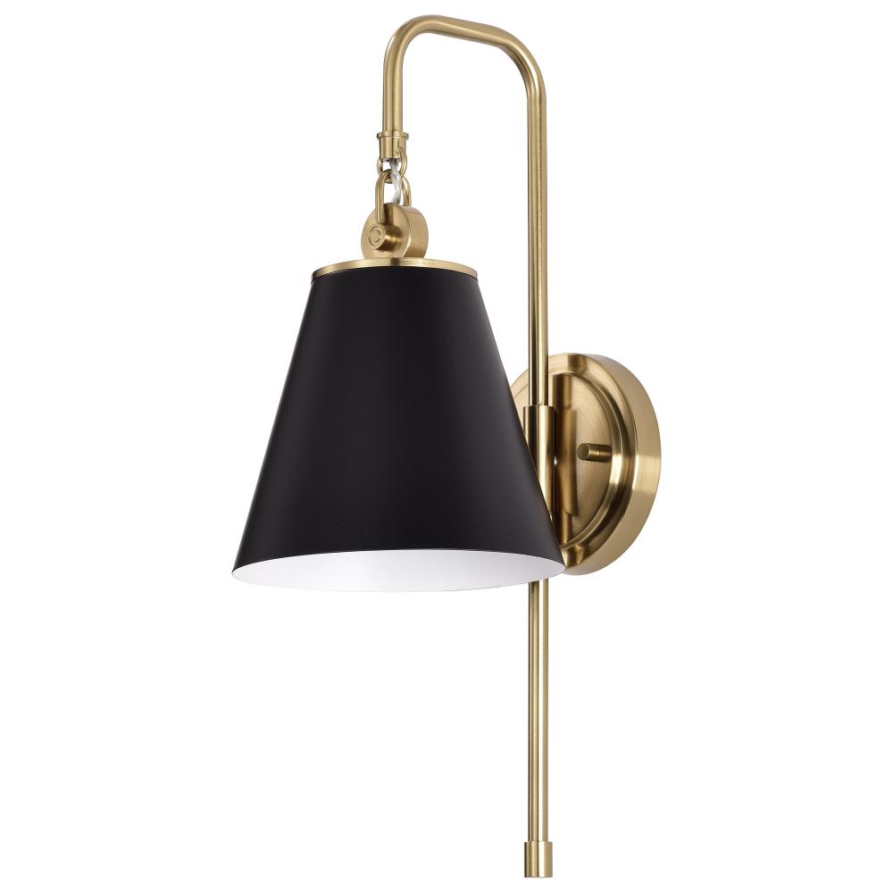 DOVER 1 LIGHT WALL SCONCE<span class=' ItemWarning' style='display:block;'>Item is usually in stock, but we&#39;ll be in touch if there&#39;s a problem<br /></span>