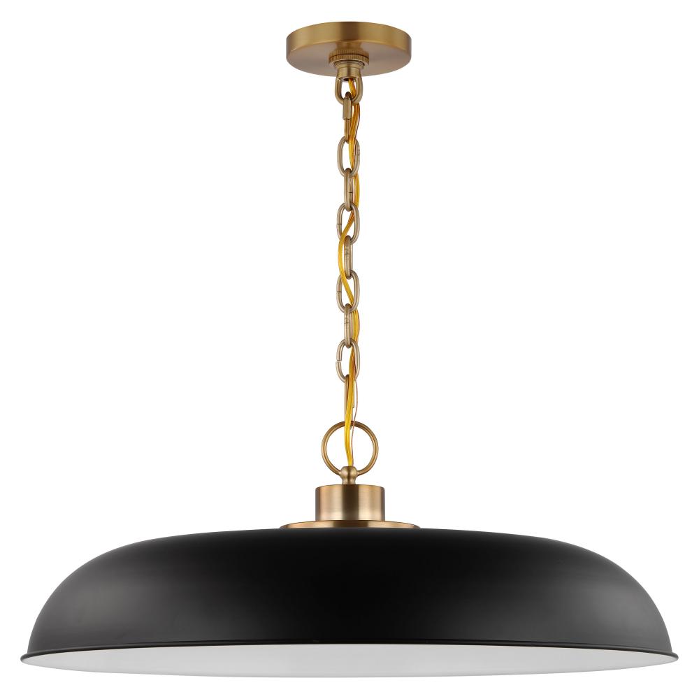 COLONY 1 LIGHT LARGE PENDANT<span class=' ItemWarning' style='display:block;'>Item is usually in stock, but we&#39;ll be in touch if there&#39;s a problem<br /></span>