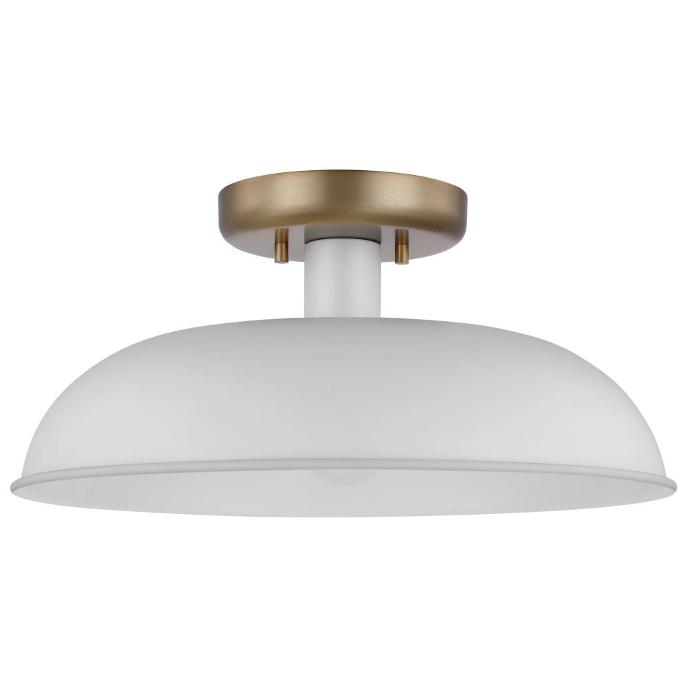 COLONY 1 LIGHT SMALL FLUSH<span class=' ItemWarning' style='display:block;'>Item is usually in stock, but we&#39;ll be in touch if there&#39;s a problem<br /></span>