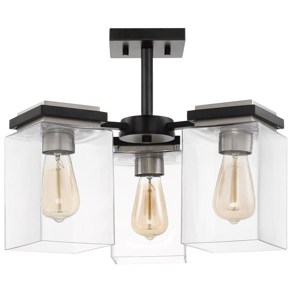 CROSSROADS 3 LT SEMI FLUSH<span class=' ItemWarning' style='display:block;'>Item is usually in stock, but we&#39;ll be in touch if there&#39;s a problem<br /></span>