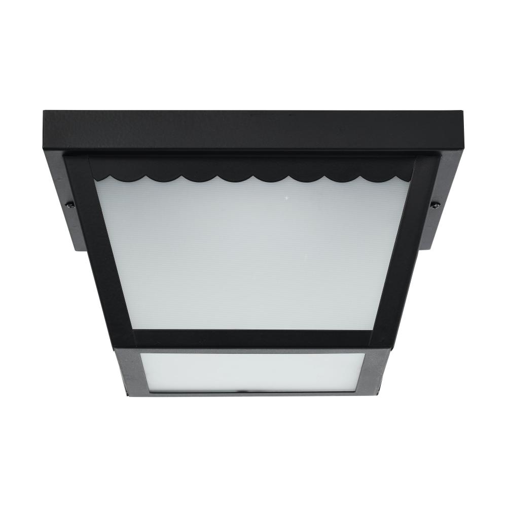 LED 12W 9&#34; CARPORT FLUSH 3000K<span class=' ItemWarning' style='display:block;'>Item is usually in stock, but we&#39;ll be in touch if there&#39;s a problem<br /></span>