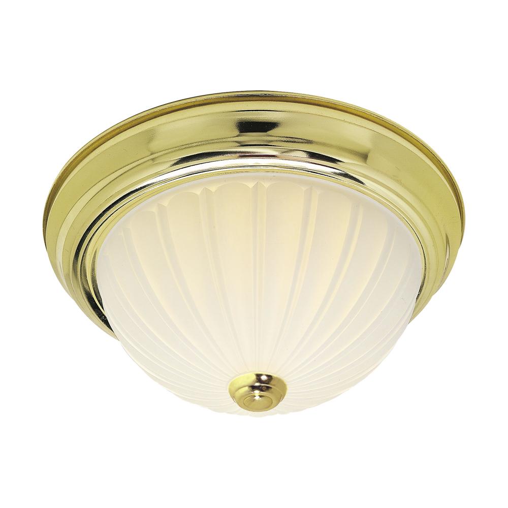 2 LIGHT 11&#34; FLUSH MOUNT<span class=' ItemWarning' style='display:block;'>Item is usually in stock, but we&#39;ll be in touch if there&#39;s a problem<br /></span>