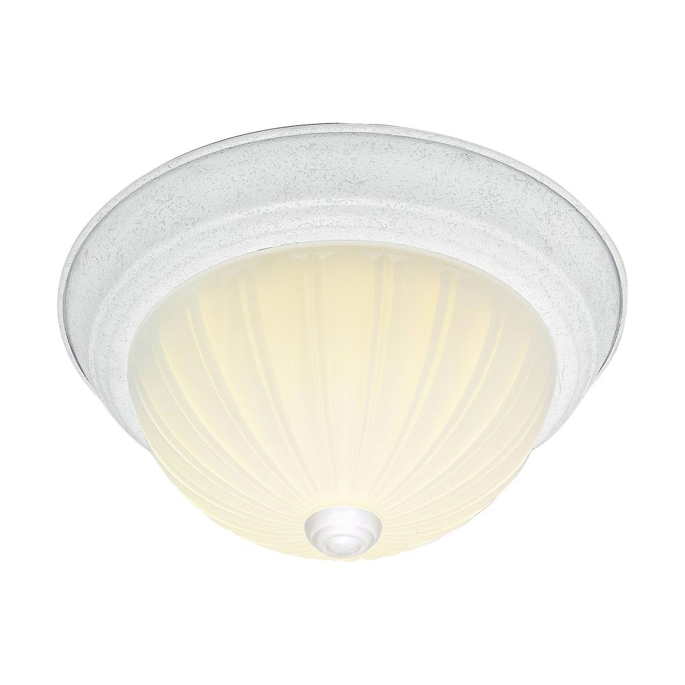 2 LIGHT 11&#34; FLUSH MOUNT<span class=' ItemWarning' style='display:block;'>Item is usually in stock, but we&#39;ll be in touch if there&#39;s a problem<br /></span>