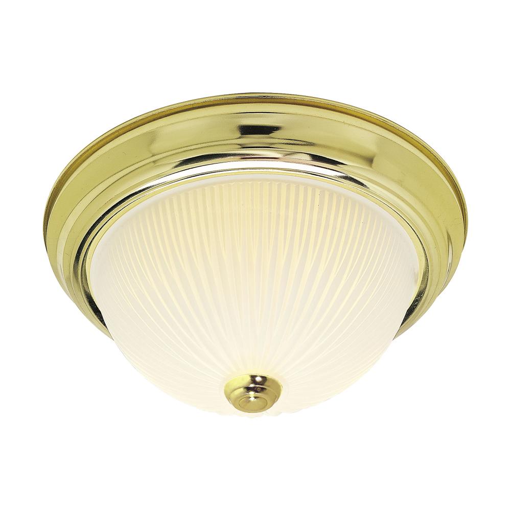 2 LIGHT 11&#34; FLUSH MOUNT<span class=' ItemWarning' style='display:block;'>Item is usually in stock, but we&#39;ll be in touch if there&#39;s a problem<br /></span>