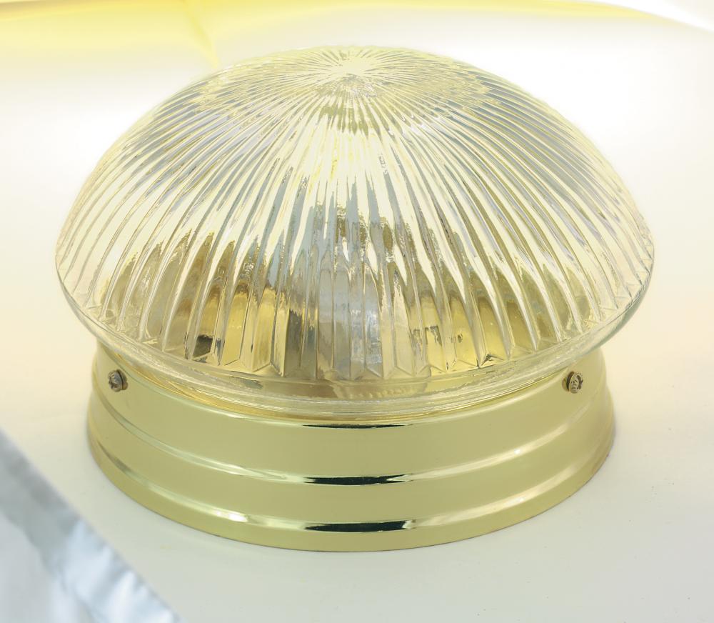 1 LIGHT 8&#34; MUSHROOM FLUSH<span class=' ItemWarning' style='display:block;'>Item is usually in stock, but we&#39;ll be in touch if there&#39;s a problem<br /></span>