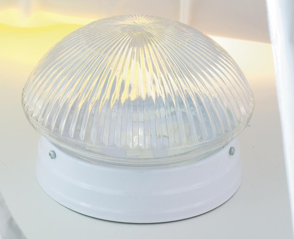 2 LIGHT 10&#34; MUSHROOM FLUSH<span class=' ItemWarning' style='display:block;'>Item is usually in stock, but we&#39;ll be in touch if there&#39;s a problem<br /></span>