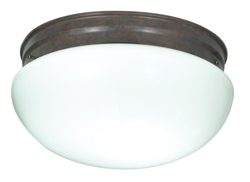 2 LIGHT 12&#34; MUSHROOM FLUSH<span class=' ItemWarning' style='display:block;'>Item is usually in stock, but we&#39;ll be in touch if there&#39;s a problem<br /></span>