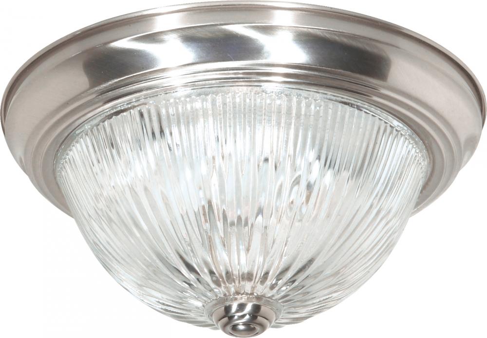 2 LIGHT 13&#34; FLUSH MOUNT<span class=' ItemWarning' style='display:block;'>Item is usually in stock, but we&#39;ll be in touch if there&#39;s a problem<br /></span>