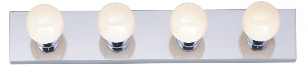 4 LIGHT 24&#34; VANITY STRIP<span class=' ItemWarning' style='display:block;'>Item is usually in stock, but we&#39;ll be in touch if there&#39;s a problem<br /></span>