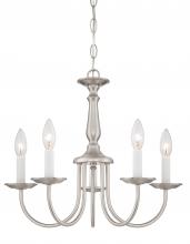 Nuvo 60/1298 - 5LT CHANDELIER BRUSHED NICKEL